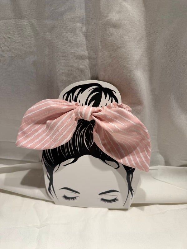 Scrunchie mit Schleife Rosépfote