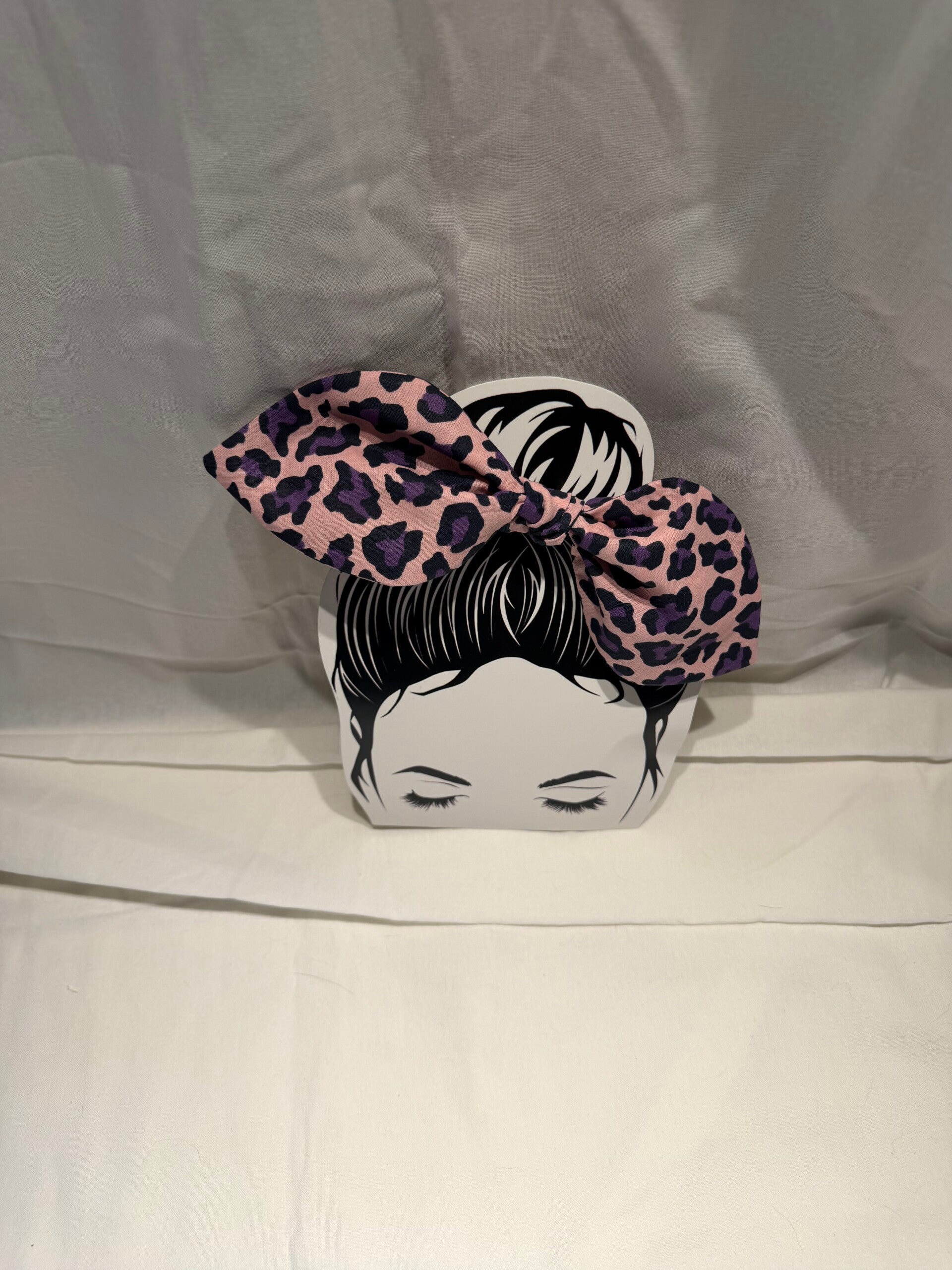 Schrunchie mit Schleife - Wildes Herz