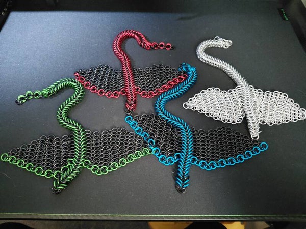 Chainmail dragons