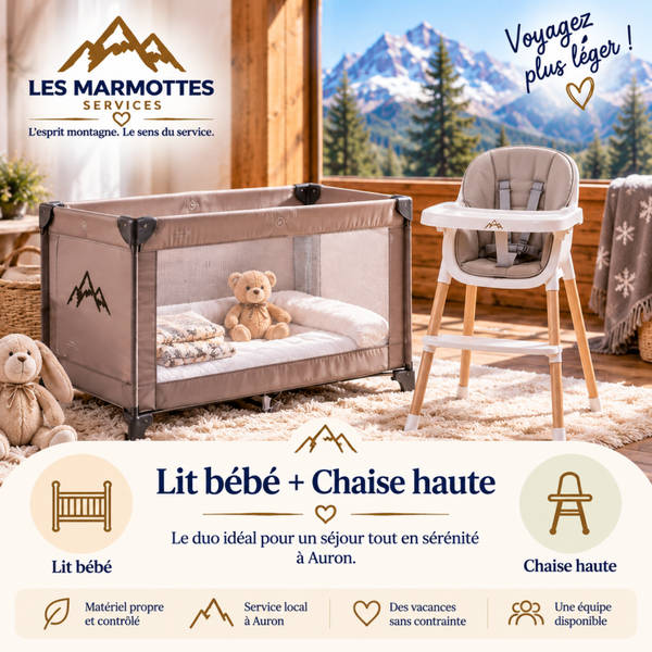 LIT BEBE + CHAISE HAUTE