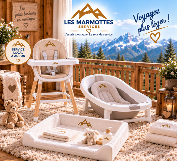 CHAISE HAUTE + BAIGNOIRE + MATELAS A LANGER