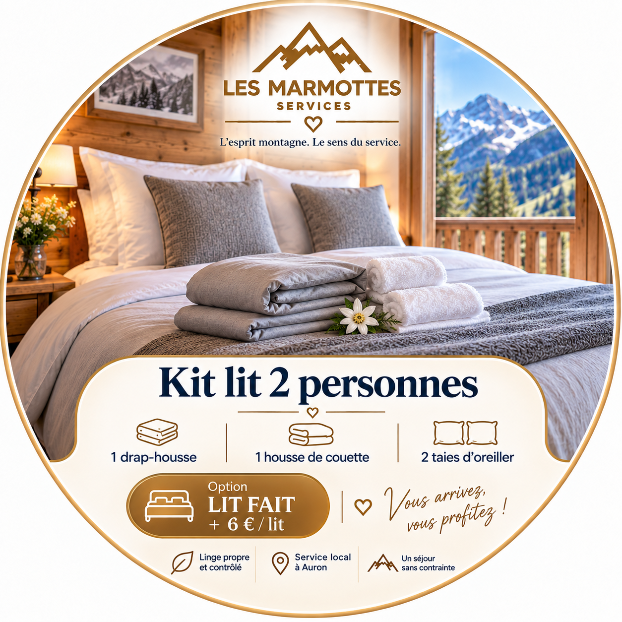 KIT LIT 2 PLACES