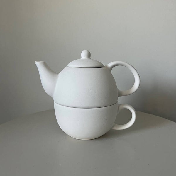 Theepot klein met kopje