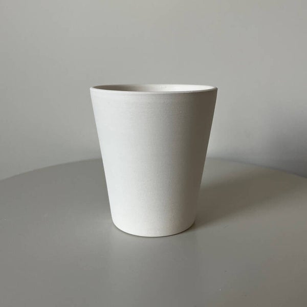 Mok zonder oor - diam 9 h 10 cm