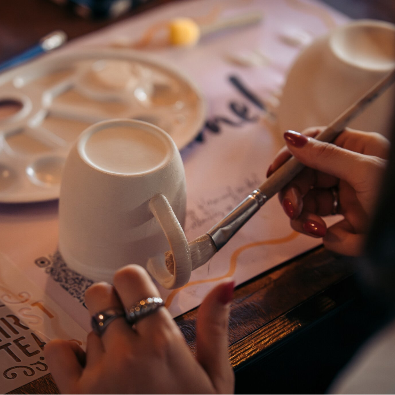 Keramiek schilderen 18 april 2026 13.00 - 16.00