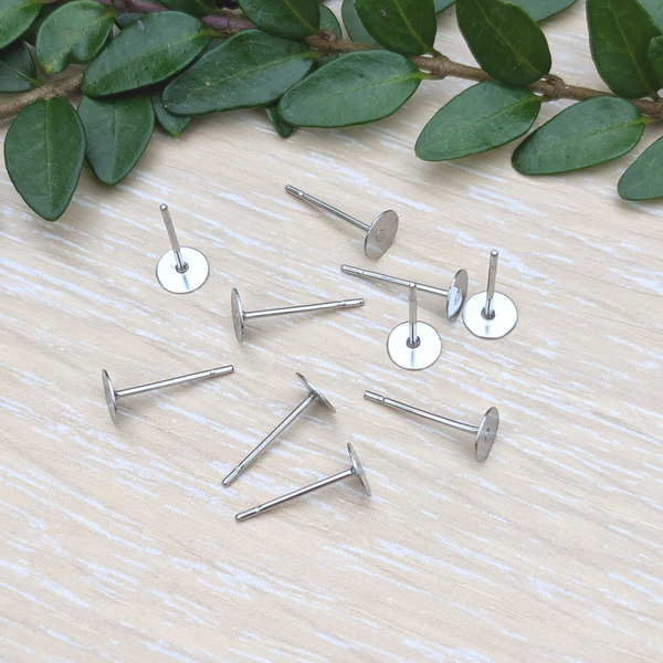 stekers 5mm zilverkleurig 10st