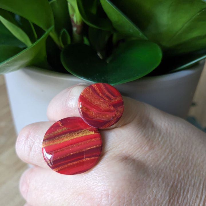Ring (rood - goud)