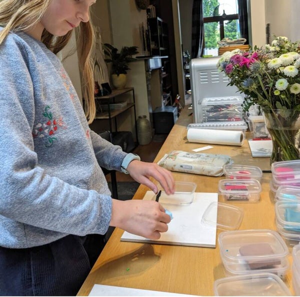 DUOWORKSHOP OORBELLEN MAKEN (volwassene en kind) Za 31 jan. '26 9.30u - 12.30u