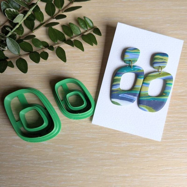 Cutters organische rechthoek  donut