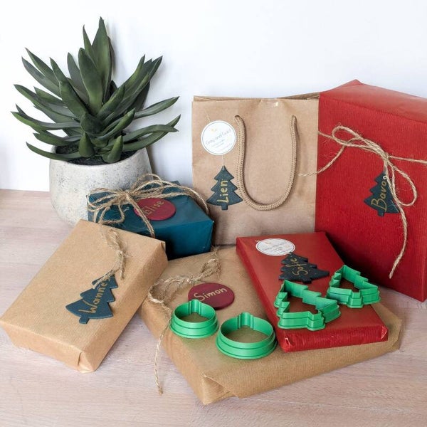 Cutters kerst ideaal voor naamkaartjes