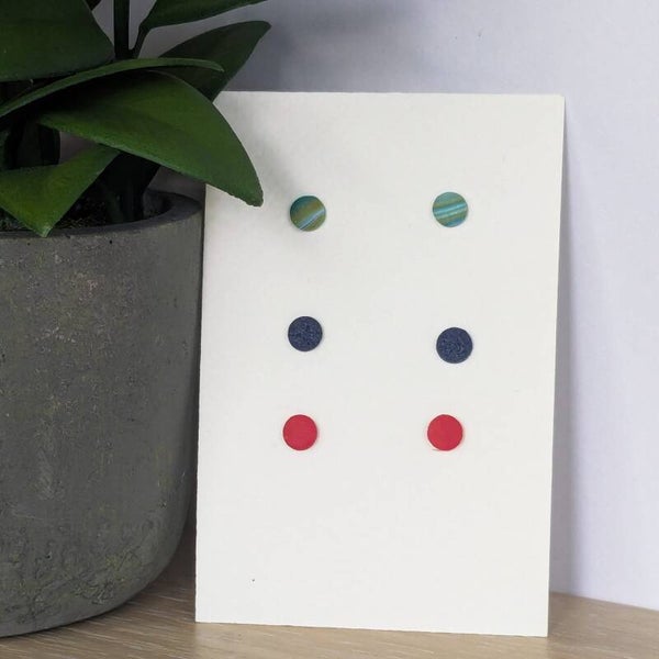 mini oorstekerstjes 3 paar