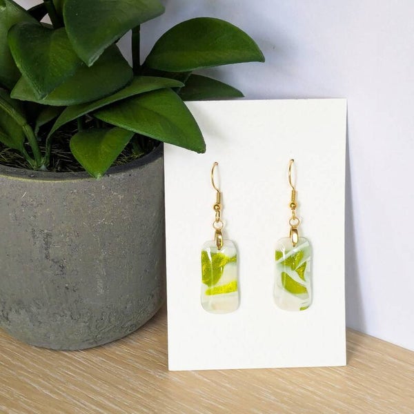 Hangertje fris groen/wit