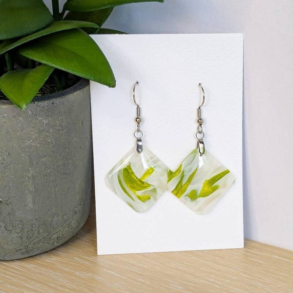 Priscilla fris groen / wit