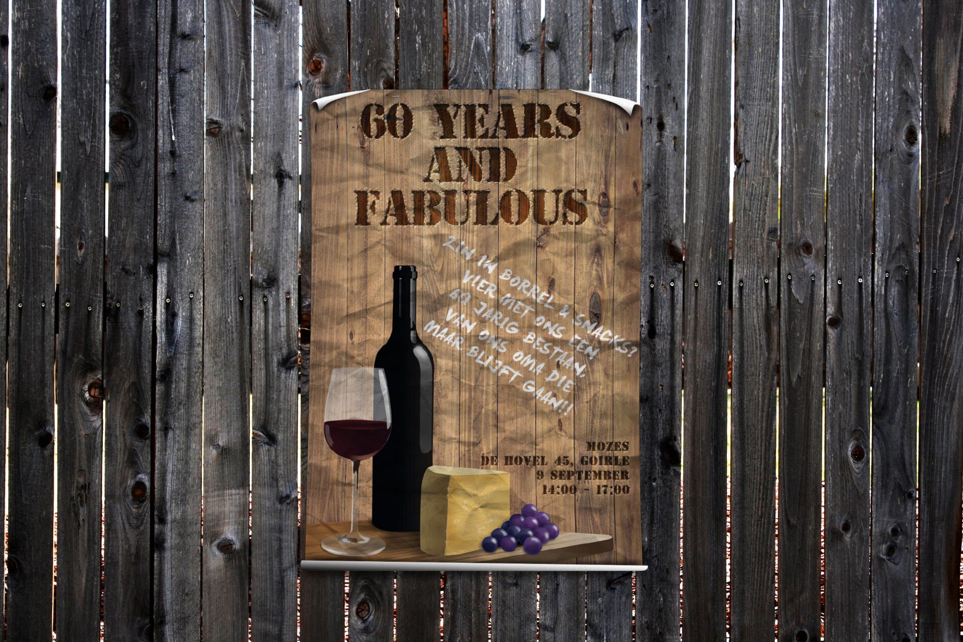 Uitnodiging | Mama 60 jaar