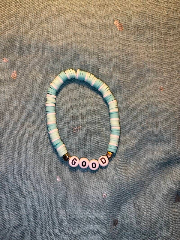 Bracelet perle plate good