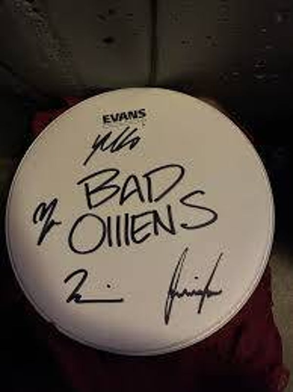 Signed Drum Heads