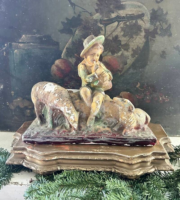 Frans sleets herdertje met twee hondjes