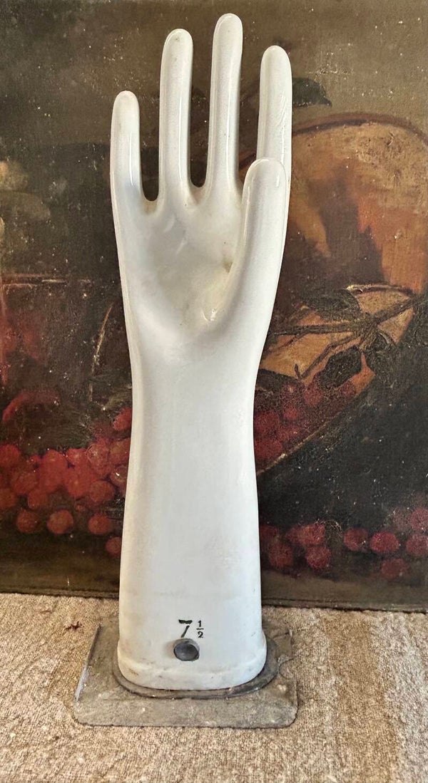 Mal van biscuit handschoen mt 7 1/2