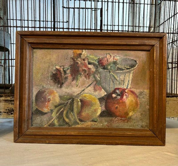 Schilderijtje fruit
