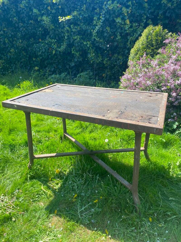 Industriële Vintage Werktafel