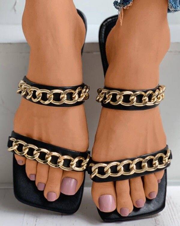 Chain slippers