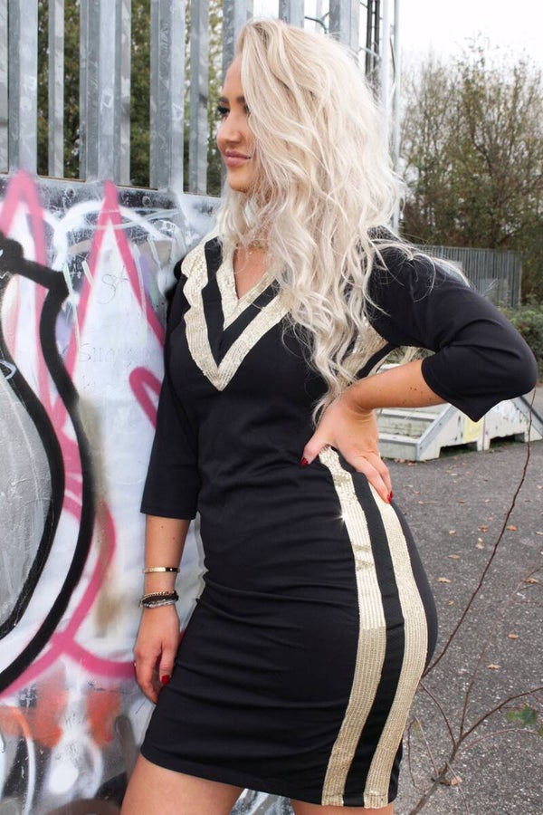 Vera jurk | goud