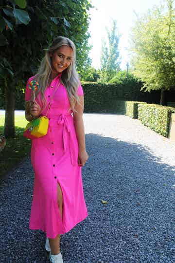 Yessy dress | fuchsia