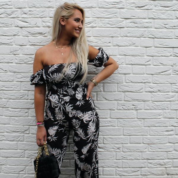 Island jumpsuit | zwart