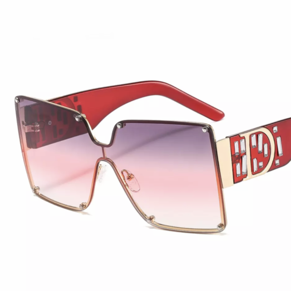 Doll zonnebril | Rood | Luxe en Stijl in 3 Kleuren