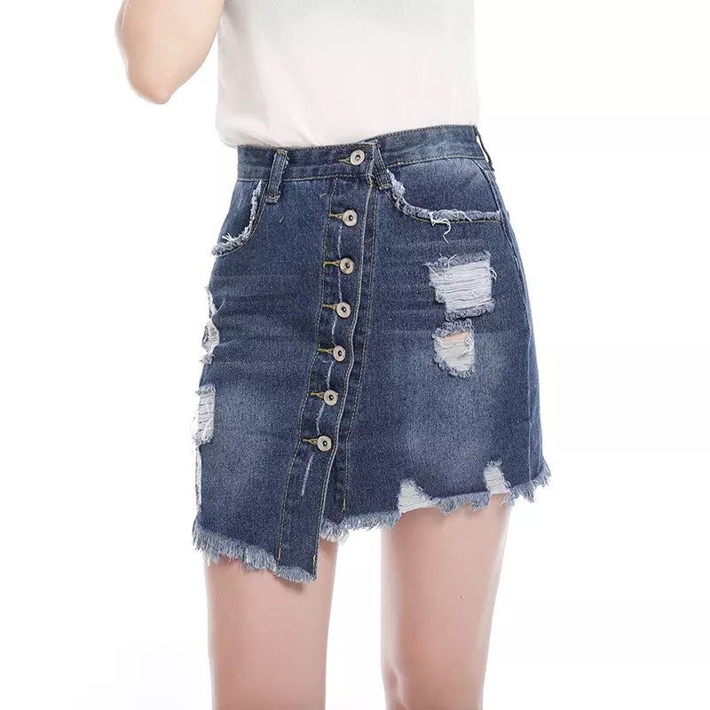 Leyla denim rok