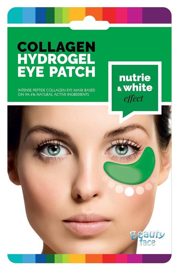 BeautyFace Cucumber & Algae Hydrating & Whitening Collagen Eye Patch