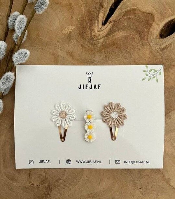 Haarspeldjes set Daisies