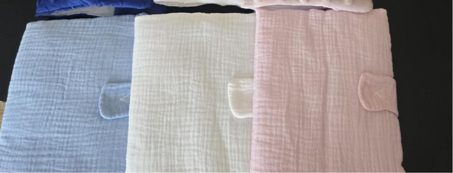 Protège carnet de santé gaz de coton