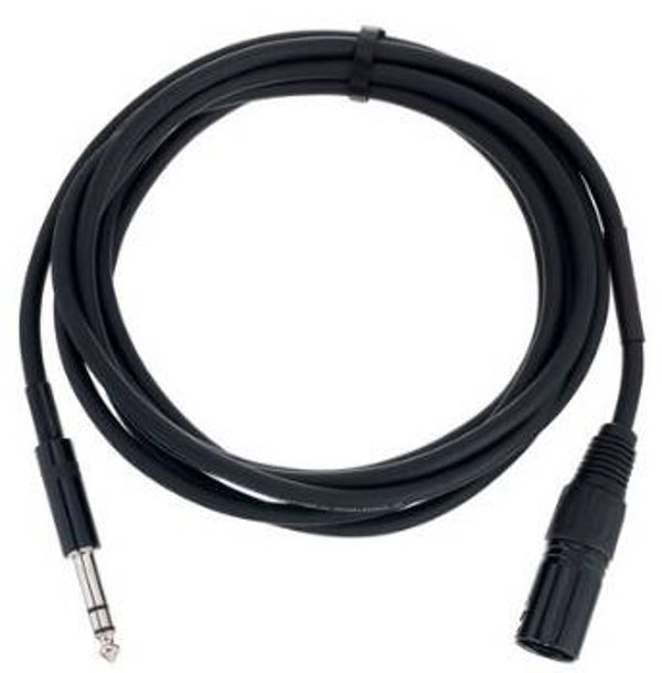 Cable XLR Jack 6.35 3 mètres ou 6 mètres