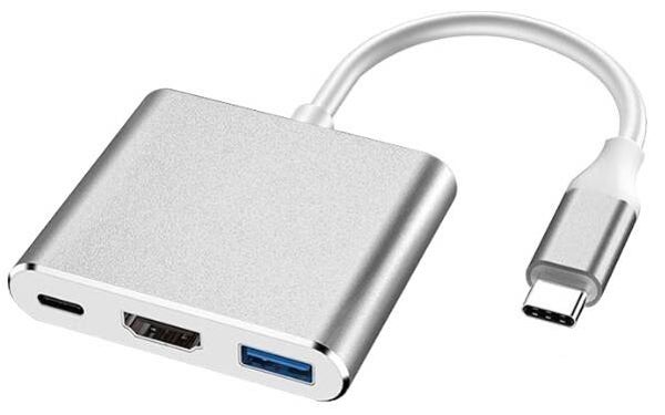 USB-C vers USB-C PD100W + HDMI + USB-A
