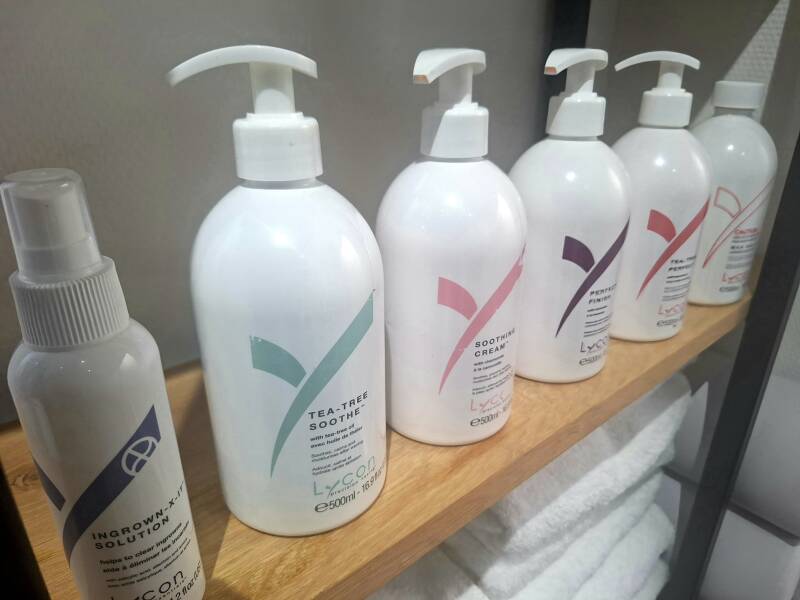 Lycon verzorging na het waxen