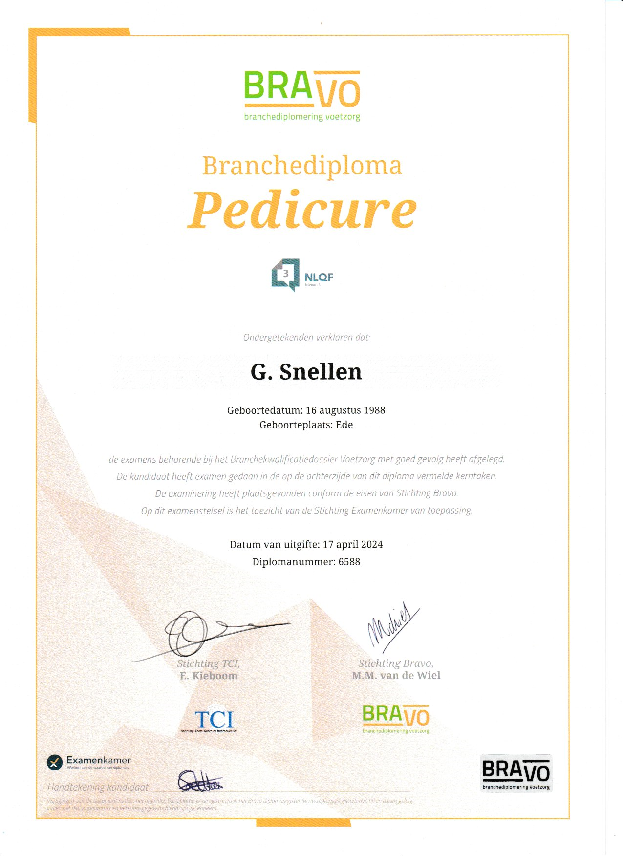 Pedicure Renswoude, Lunteren, Veenendaal, Scherpenzeel, Ede, Woudenberg, Barneveld