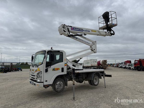 Isuzu piattaforma autocarrata oil&steel 20m 2019