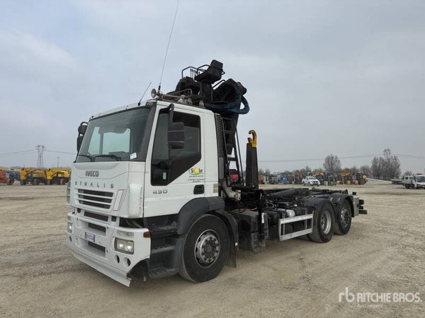2006 Iveco Stralis 430 6x2 Autocarro scarrabile