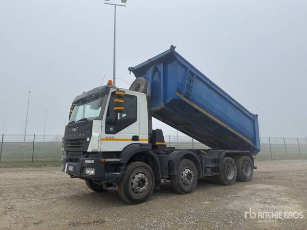2005 Iveco Trakker 440 8x4 Autocarro ribaltabile 4 assi