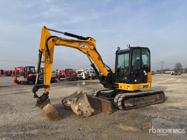 2018 JCB 85Z-1 Escavatore cingolato