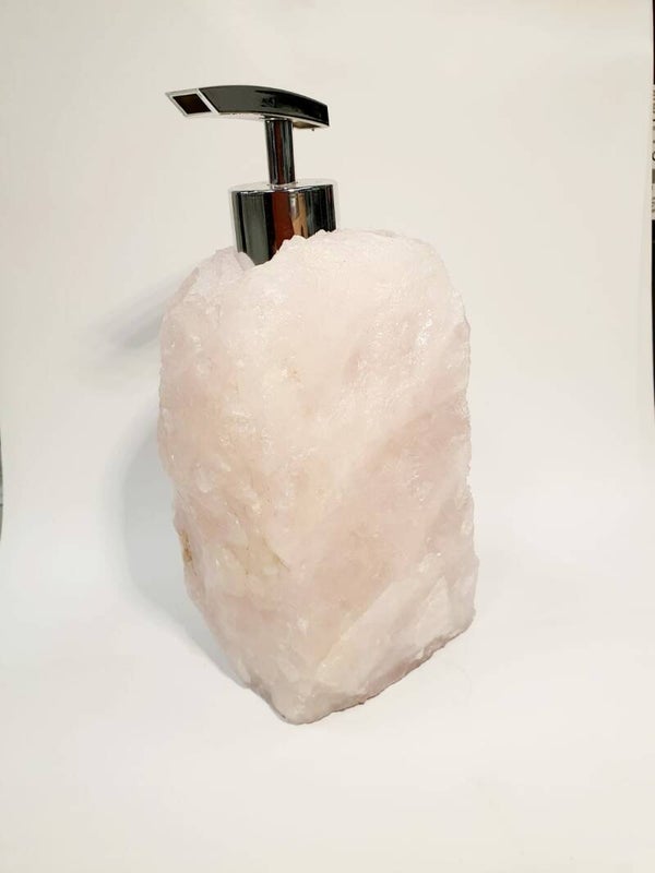 Rozenkwarts zeep pomp