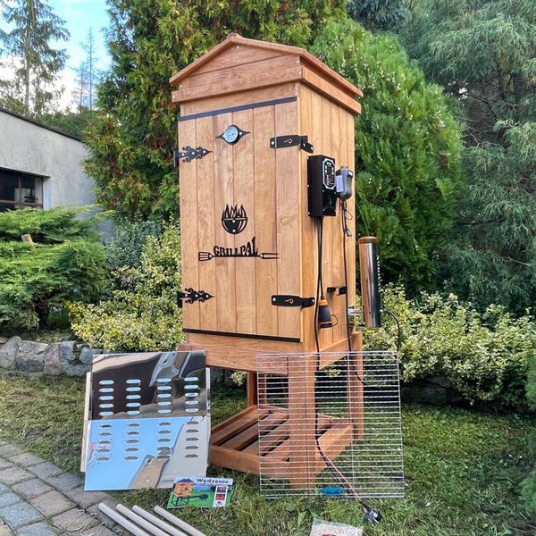 Automatische rookkast met 110 cm hoge rookkamer