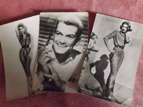 cartes postale artistes