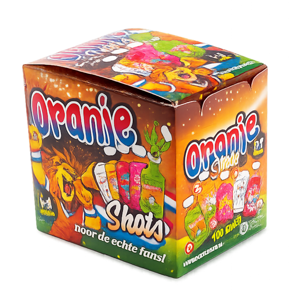 10-Pack Oranje Shots Miniatuur WK