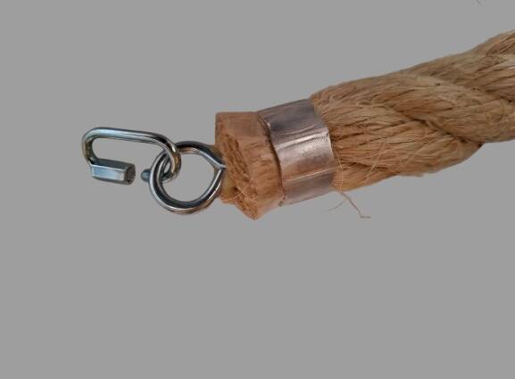 Sisal klimtouw 25 mm voor papegaai – natuurlijk speeltouw voor kooi en volière bestellen