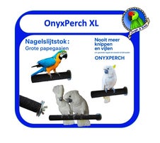 OnyxPerch XL slijtstok 44 mm voor grote papegaaien
