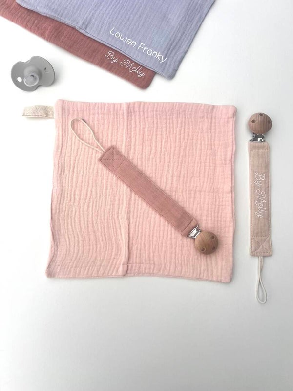 Speendoekje Licht Oud Roze