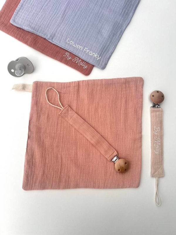 Speendoekje Donker Oud Roze