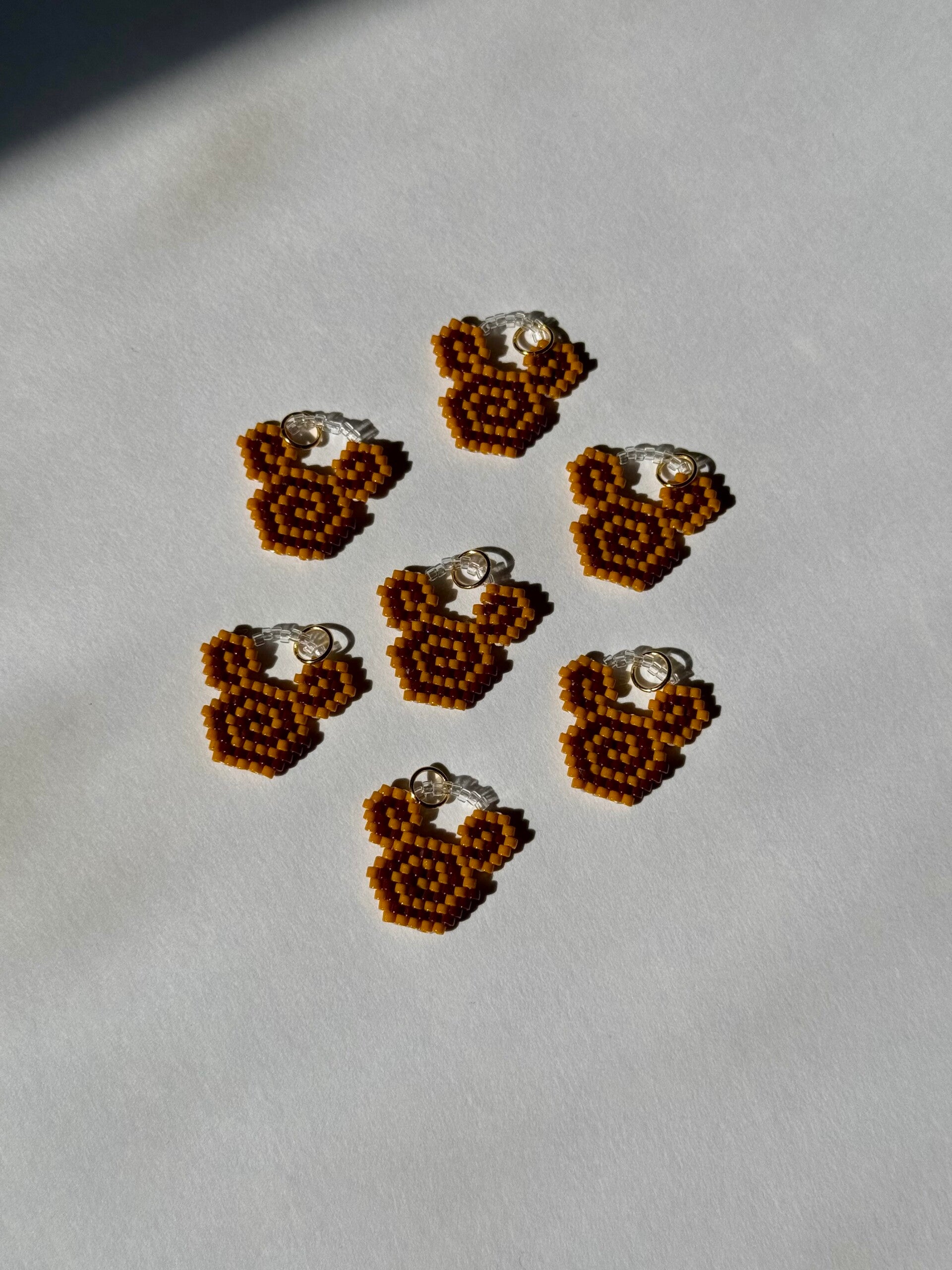 Cinnamon Roll Mickey Charm